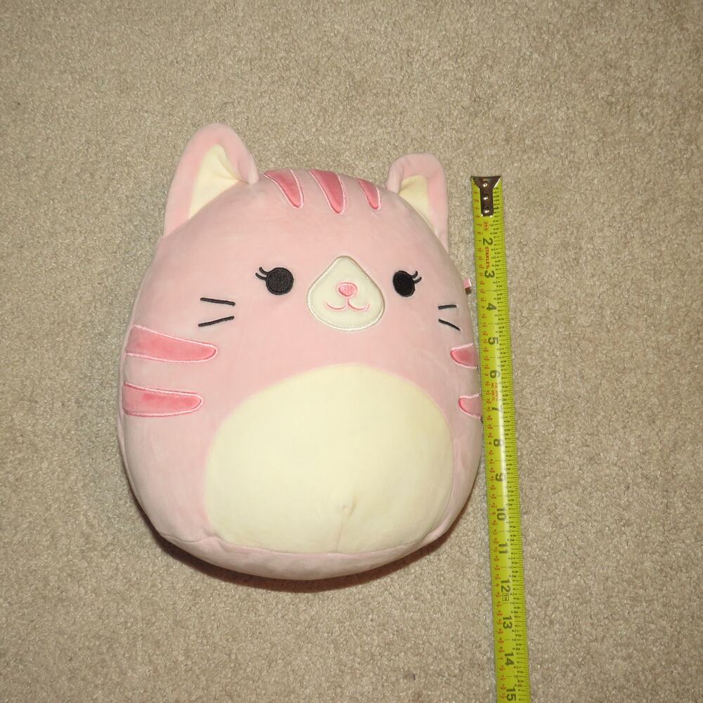 Kellytoy Squishmallows Laura the Pink Cat Plush Stuffed Toy - Picture 4 of 4